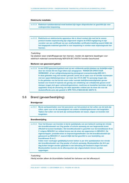 PGS 28 Vloeibare brandstoffen - Publicatiereeks Gevaarlijke Stoffen