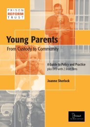 Young Parents: From Custody to Community - Prison Reform Trust