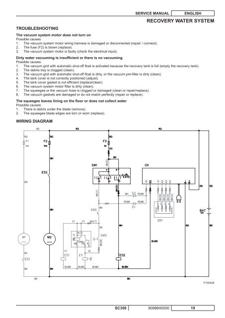 SERVICE MANUAL - Nilfisk-Advance