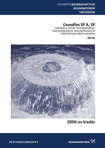 Grundfos SP A, SP 2006-os kiadÃ¡s