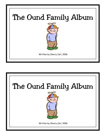 The Ound Family Album The Ound Family Album - Word Way
