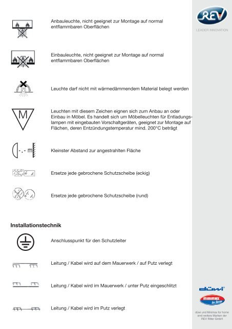 REV-RITTER Symbole in der Elektrotechnik PDF 0