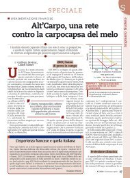 Alt'Carpo, una rete contro la carpocapsa del melo - Tec.bio