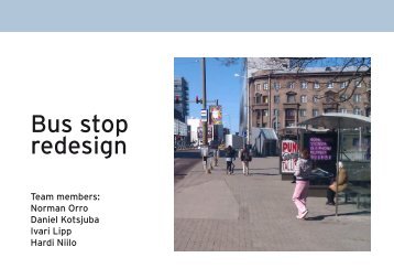 Bus stop redesign