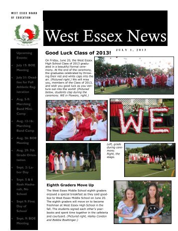 West Essex News - West Essex Regional School District / Overview
