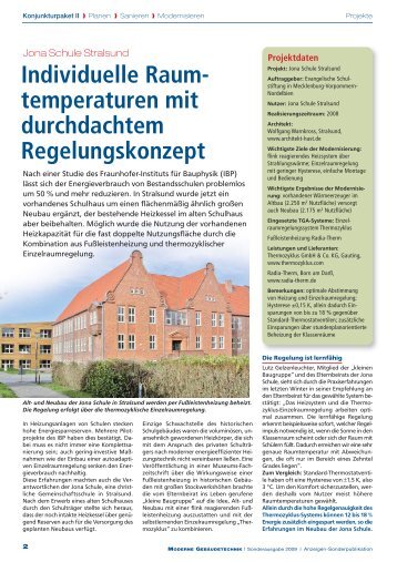 temperaturen mit durchdachtem Regelungskonzept - Thermozyklus