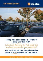 Car Parking Brochure - Electro Automation Group Limited