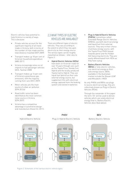 victorian electric vehicle trial mid-term report - Department of Transport