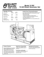 Model 15 RD 15 kW Diesel Generator Set - Western Machinery ...