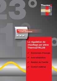 Logiciel gestion/analyse PCi - Thermozyklus