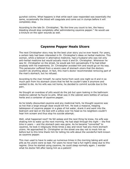 Cayenne Pepper - The King of Herbs - Heal South Africa