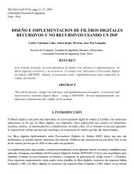 diseño e implementacion de filtros digitales recursivos y no ...