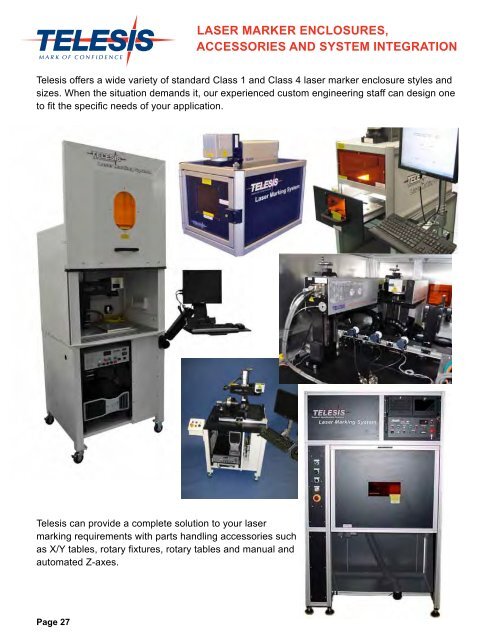 Product Guide - Telesis Technologies, Inc.