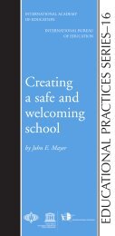 Creating a safe and welcoming school - INEE Toolkit