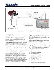 BenchMark®460 marking system - Telesis Technologies, Inc.