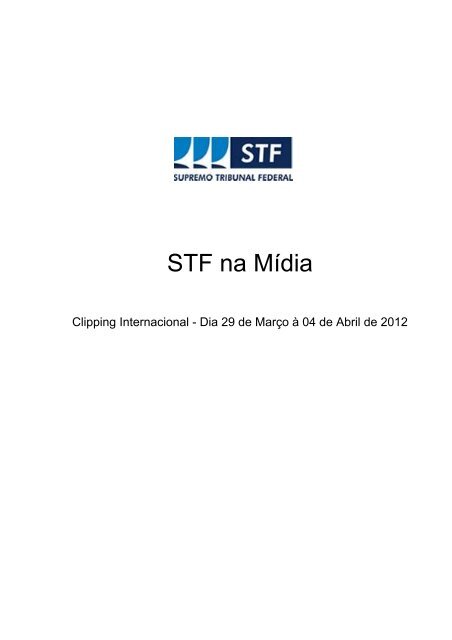 STF na MÃdia - MyClipp