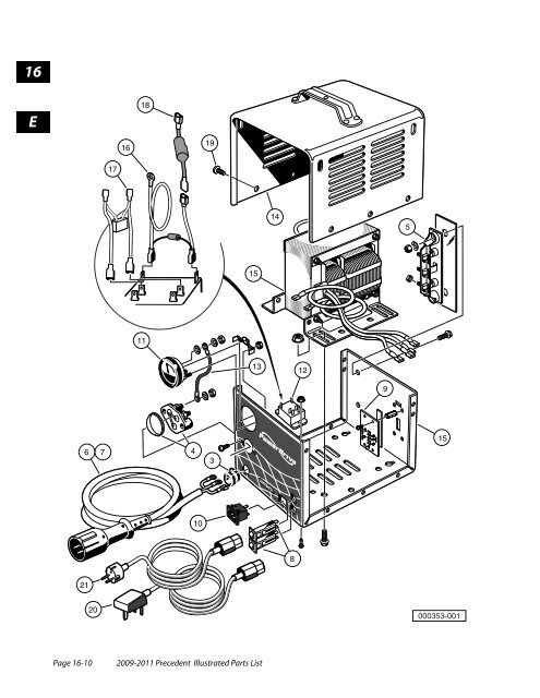 2009-2011 Precedent Illustrated Parts List - Bennett Golf Cars