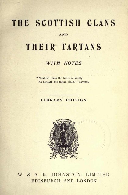 MacNab Tartan - Adkins-Horton Genealogy