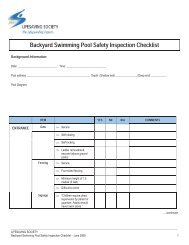 Backyard Swimming Pool Safety Inspection ... - City of Kamloops