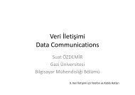 Veri Ä°letiÅimi Veri Ä°letiÅimi Data Communications - Bilgisayar ...