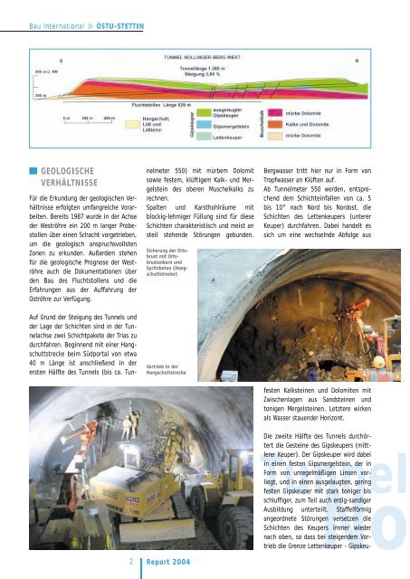 Tunnel Nollinger Berg - Thyssen Schachtbau GmbH