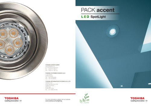 Pack Accent - Toshiba
