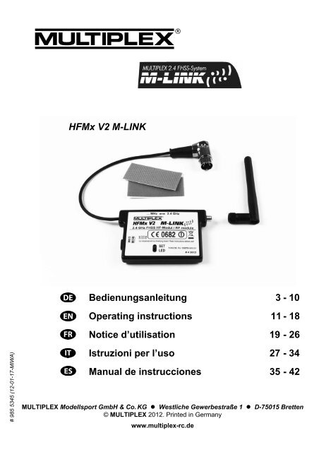 42 HFMx V2 M-LINK - RC-Network Wiki