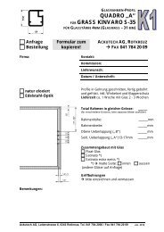 Anfrage-/Bestellformular - Ackutech AG