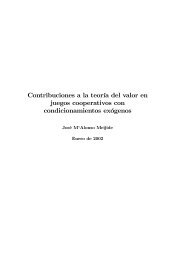 Contribuciones a la teoría del valor en juegos cooperativos con ...