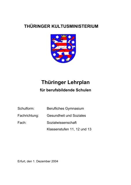 Thüringer Lehrplan - Thillm