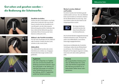 Fahren lernen mit Volkswagen (PDF; 1,6MB) - Volkswagen AG