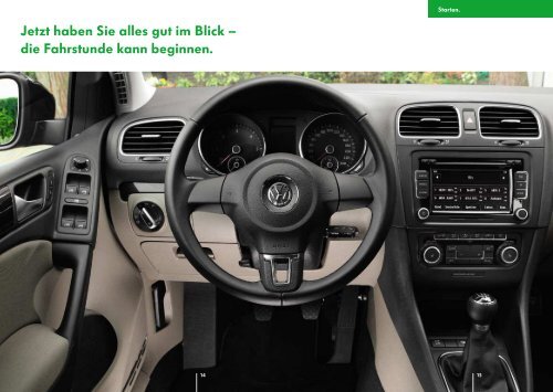 Fahren lernen mit Volkswagen (PDF; 1,6MB) - Volkswagen AG