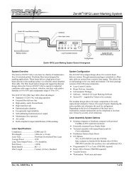 Zenith 10FQ Laser Marking System - Telesis Technologies, Inc.