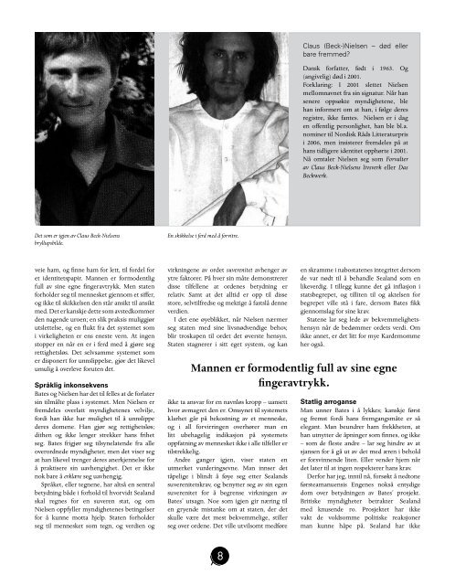 studentmagasinet for HF-fakultetet UiB nr. 1 2007 15.årgang - Atrium ...