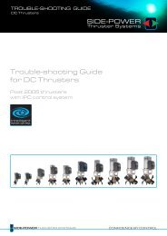 Trouble-shooting Guide for DC Thrusters with IPC Control ... - Imtra