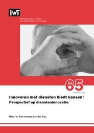 Innoveren met diensten biedt kansen! - Vlaams ...