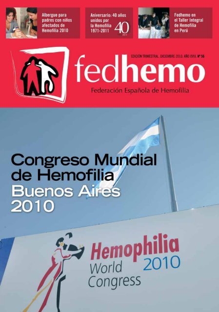 Revista Fedhemo NÂº 56 - Hemofilia