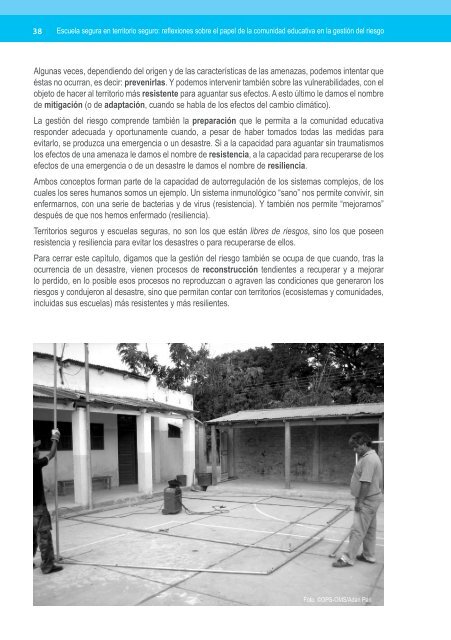 ESCUELA SEGURA EN TERRITORIO SEGURO