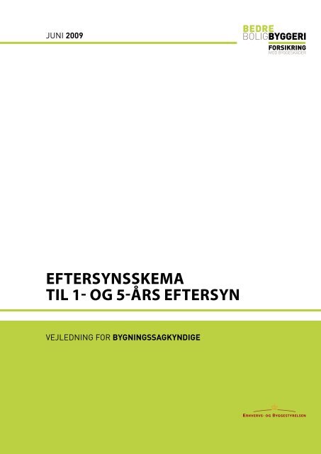 Eftersynsskema til 1- og 5-Ã¥rs eftersyn (PDF)