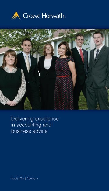 Delivering excellence in accounting and business advice