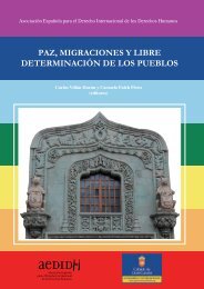 PAZ, MIGRACIONES Y LIBRE DETERMINACIÃN DE LOS PUEBLOS