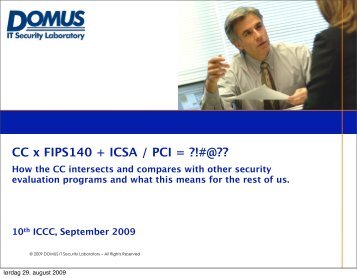 CC x FIPS140 + ICSA / PCI - Your Creative Solutions
