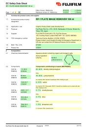 EC Safety Data Sheet RP-1 PLATE IMAGE ... - Offset Supplies