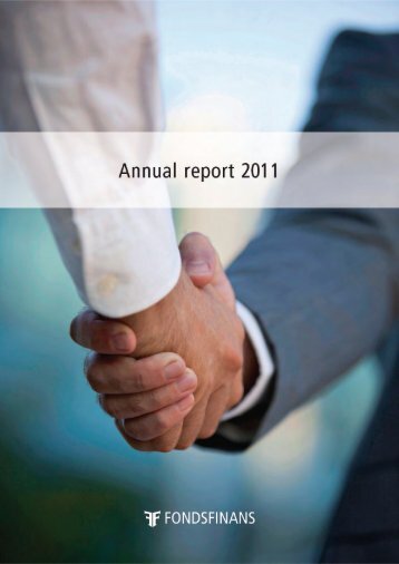 Annual report 2011 - Fondsfinans