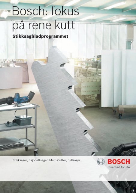 Bosch: fokus pÃ¥ rene kutt