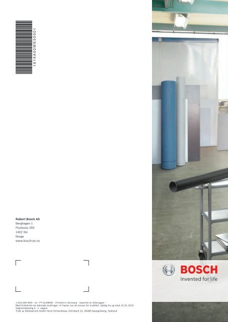Bosch: fokus pÃ¥ rene kutt