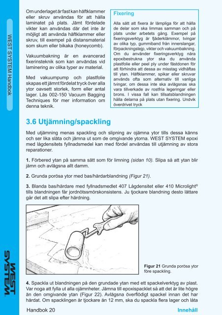 Swedish WEST SYSTEM User Manual June 2006.indd