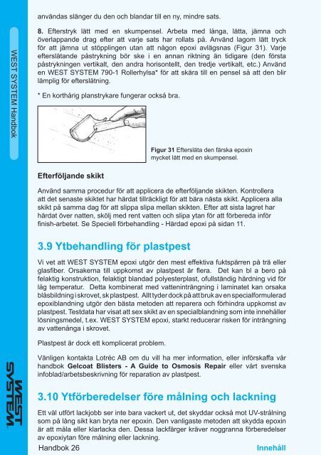 Swedish WEST SYSTEM User Manual June 2006.indd