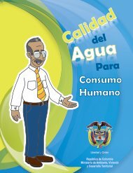 Calidad del agua para consumo humano