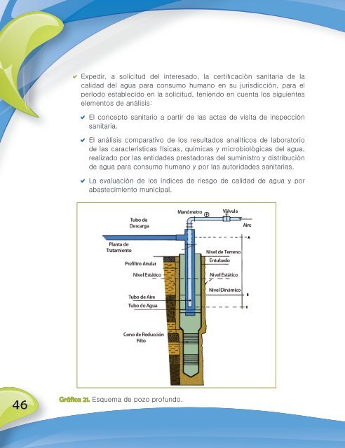 Calidad del agua para consumo humano